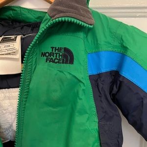 2T north face winter coat